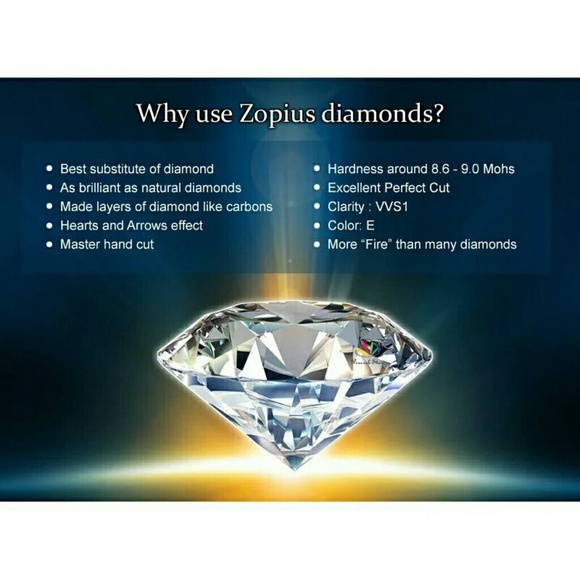 925 Sterling Silver 1.5 Carat Diamond Ring Set - Picture 6 of 10